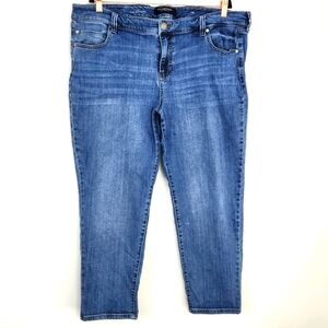 Liverpool Los Angeles Conway Blue Slim Boyfriend Size 22W Stretch Jeans